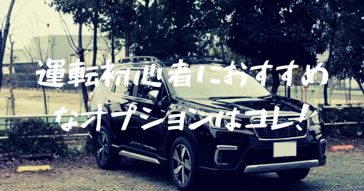妻で実証 運転が苦手な人におすすめするフォレスターのオプションとは フォレナビ 18新型フォレスター情報ブログ